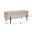 Avdain 110cm Wide Velvet Rectangle No Pattern Standard Ottoman with Storage-1046390794