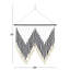 Suspension murale en tissu / bois avec tige-708261538