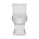 Whitehaus Collection Magicflush 1.28 Gallons GPF Elongated Chair Height Floor Mounted Kit (Seat Included)