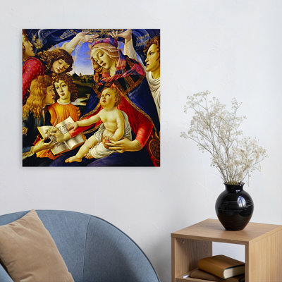 Madonna of the Magnificat, reproduction d'art murale classique