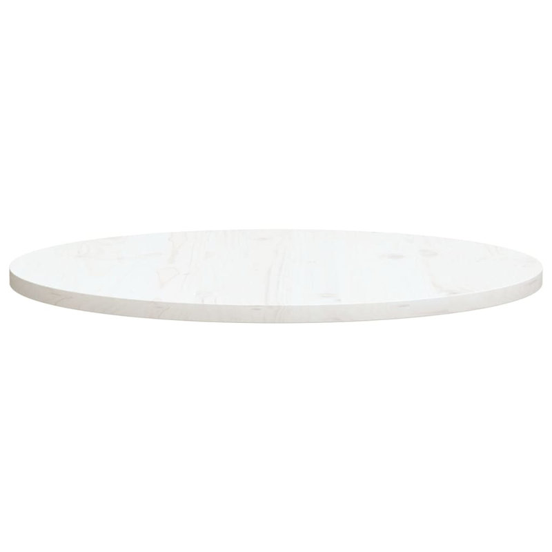 Kellar Solid Wood Table Top, Antique White, 2.5cm H x 80cm W x 80cm D