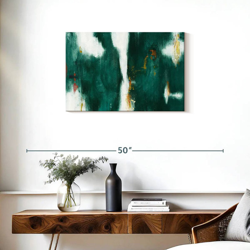 Avery Green Texture, 20" H x 30" W