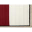 Tapis rouge / noir / blanc Fresno-102210991