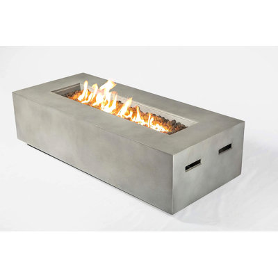 Concrete Outdoor Fire Pit Table