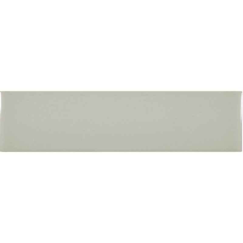Urban Domain 3'' W x 12'' L Ceramic Subway Singular Tile, Gray