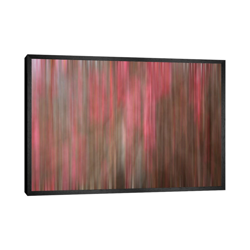 Crabapple Tree Blossoms 1 Piece Wall Art on Canvas, 66.04 cm H x 45.72 cm W, Black Framed
