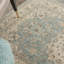 Tapis ivoire / bleu en laine Freret-1166342539