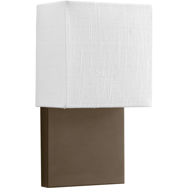 Flush Mounted Sconce, Architectural Bronze
