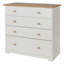 White Wooden 3 Piece Bedroom Set