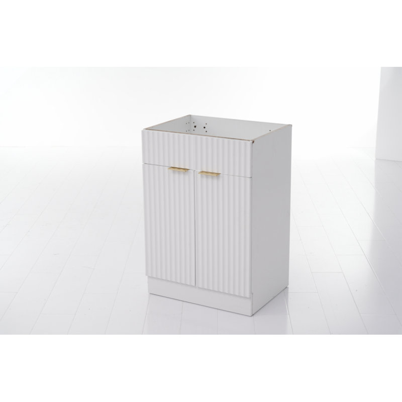 Base de meuble-lavabo simple 16,8 po seulement