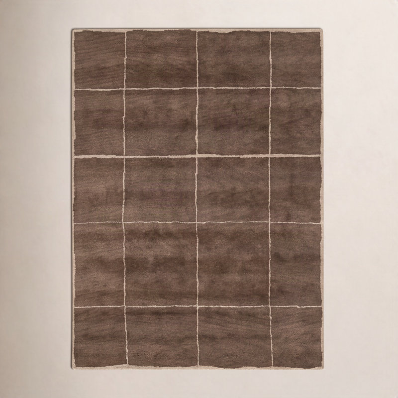 Merritt Hand Tufted Wool Indoor Rug, Rectangle 7'9" x 9'9"