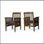Ensemble de 2 chaises de salle à manger en bois d'acacia avec coussins moelleux pour le confort et l'élégance dans les salles à manger modernes-1281117859