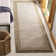 Tapis beige / brun en laine tissé à plat à la main Dashiell