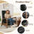 Mudassar Leather Match Manual Recliner -1398059461