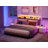Gearl Upholstered Bed With Storage Shelf Headboard & Charging Station-2108611655-2108611659