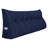 Sit-up Back Comfort Corduroy Bed Headboard Wedge Reading Pillow Triangular Backrest-99222255-99222256