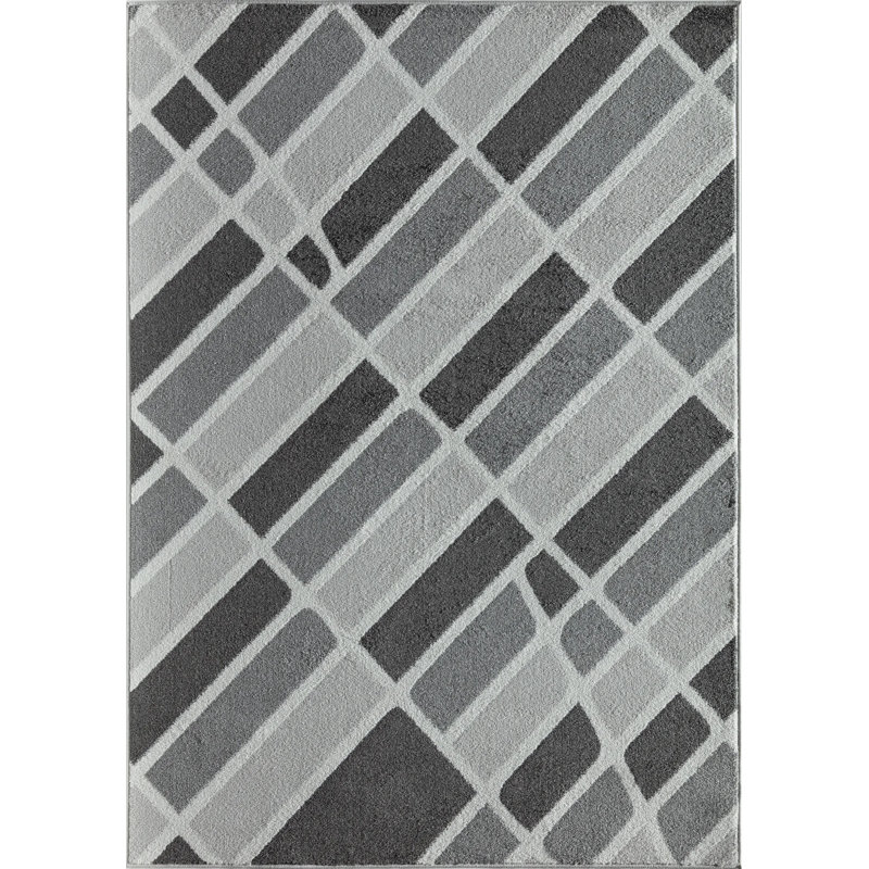 Performance Geometric Indoor Rug, Rectangle 5'0" x 7'0"