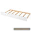 Lit plateforme double en bois massif-513216268