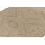 Distressed Homage Hand Knotted Wool Geometric Area Rug-1997037574