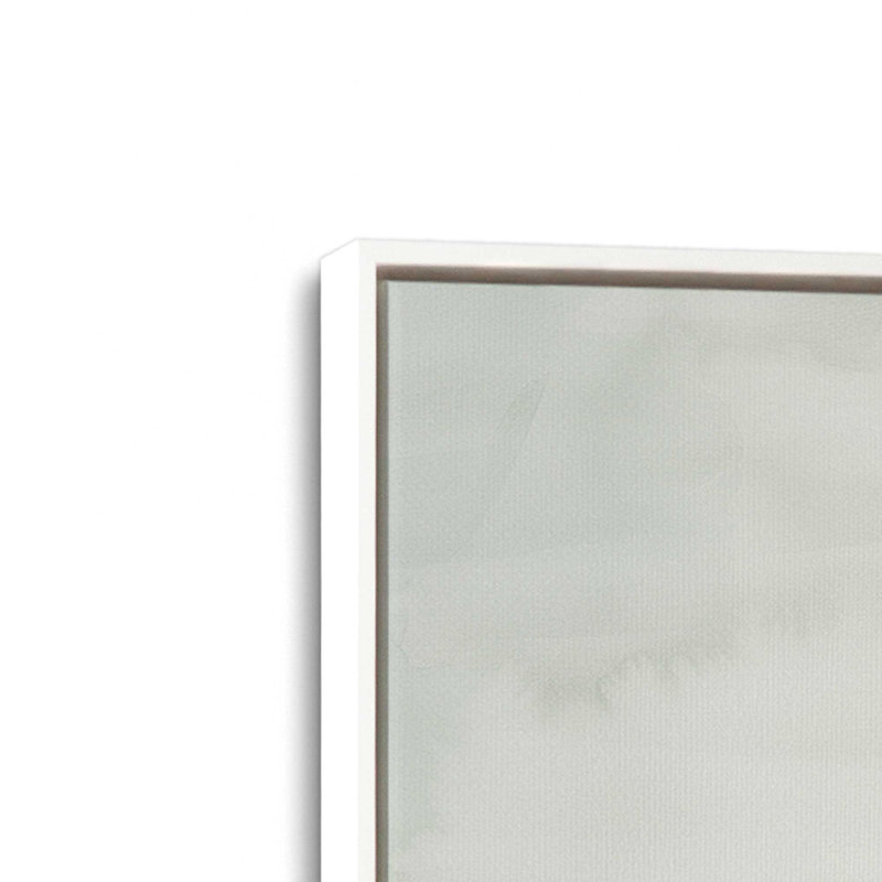 Toile roulée «Cactus Waltz I», H 30,75 po x l 20,75 po x P 1,75 po, Cadre flottant blanc opaque