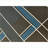Mattresses by Restonic TempaGel 13” Medium Comfort Twin | Foam | Grey+Blue-504937414