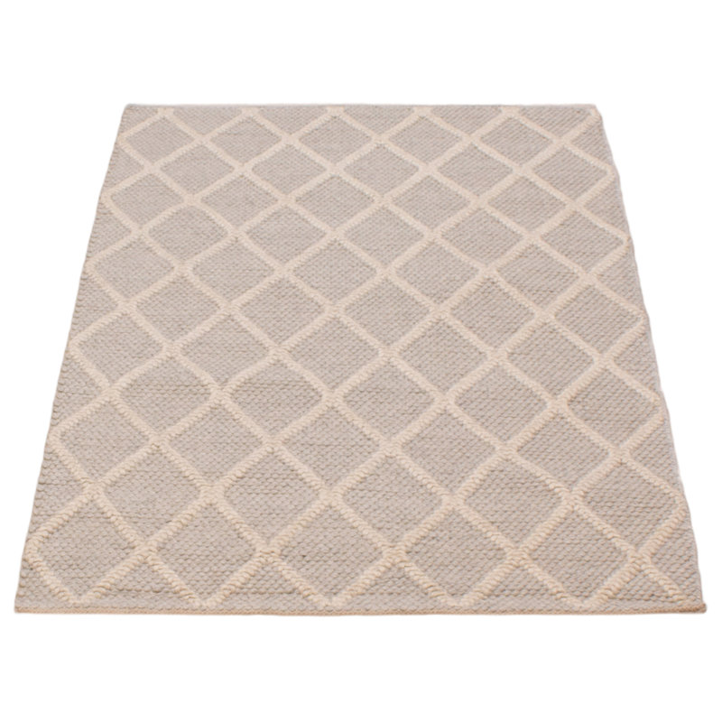 Klarrisa Wool Indoor Rug, Rectangle 4'1" x 6'