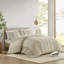 Ensembles de literie en coton de qualité supérieure à grand lit, style bohème rayé pour la maison