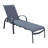Abbie-Lea Outdoor Rust-Resistant Metal Chaise Lounge
