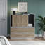 Solid Wood Rectangle Accent Cabinet-1906495819