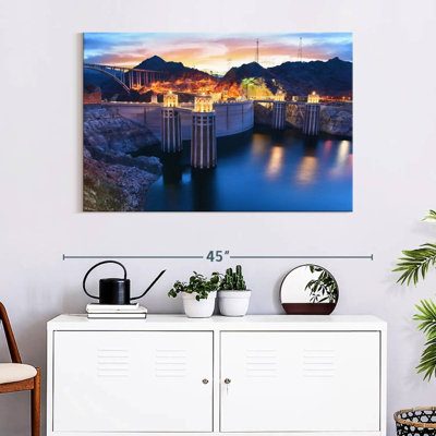 Nicci Hoover Dam At Night