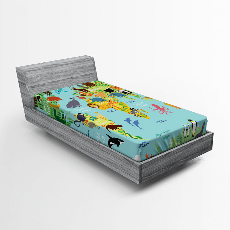 Microfiber Fitted Sheet, Twin Fitted Sheet