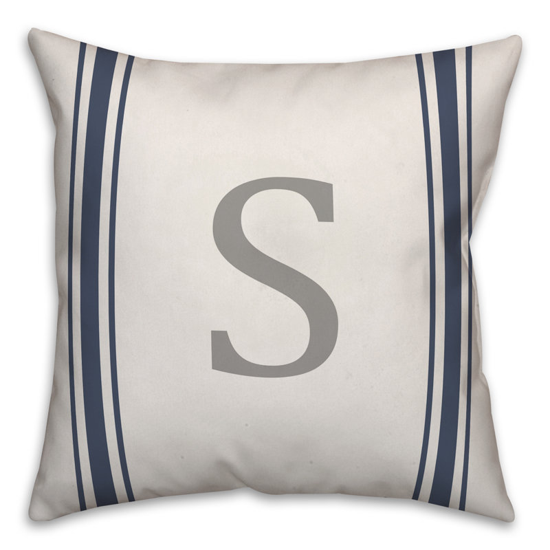Reversible Throw Pillow, S