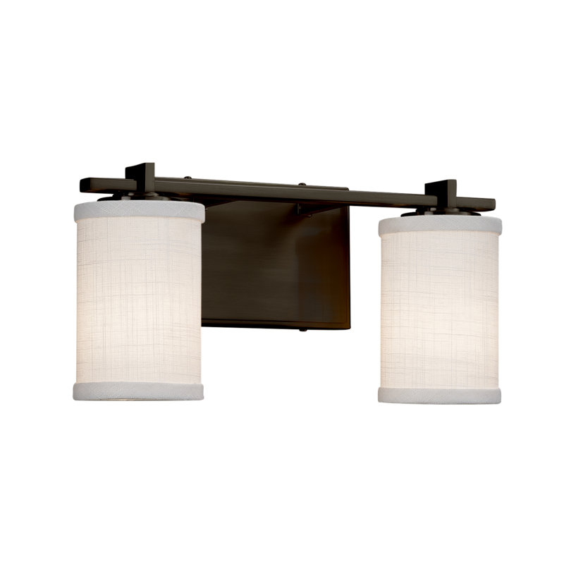 Éclairage pour meuble-lavabo 2 lumières Kenyon, Bronze foncé