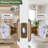 Coolnews Retro Elegant Series Crystal Privacy Door Knobs-113692569