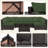 7-piece wicker patio conversation sets with cushions-321266797