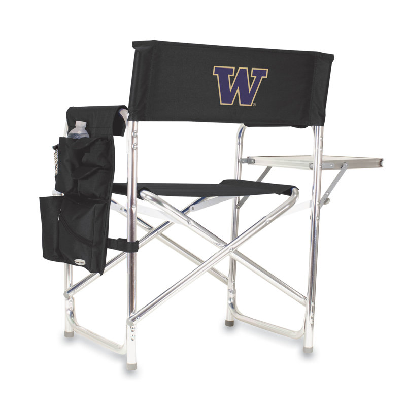 Sports Chair Director Chair, Black, University Of Washington Huskies