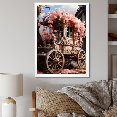 " Romanticism Pink Wedding Carriage I "