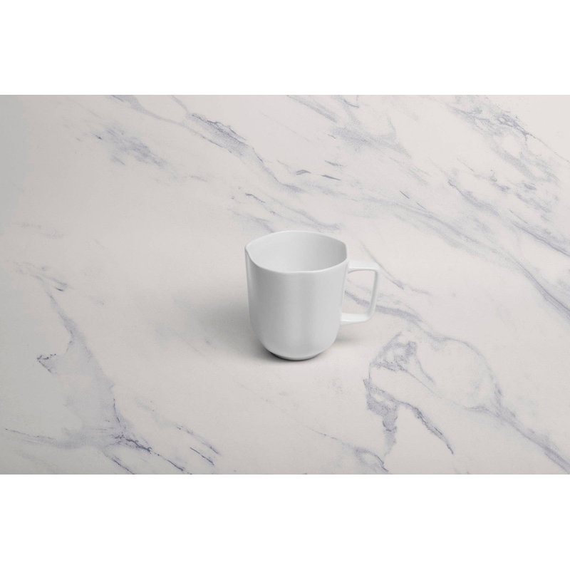 EARTH - IVORY Premium Porcelain Non Stackable Cup , 11.8oz, Ivory