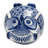 Caleta Stoneware Ceramic Owl Figurine with Intricate Hand-Painted Detailing-86750046