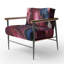Fauteuil d'appoint rembourré Radiant Glamour-1896704589