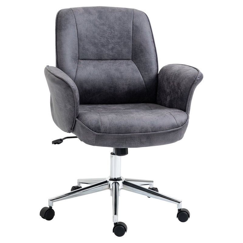 Lolarose Office Chair, Dark Gray