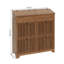 3-tier Potato And Onion Storage Bin,vegetable Fruit Rack Snack,wooden Storage Box For Kitchen Countertops
