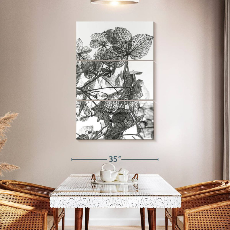 Leaf Composition, 50" H x 32" W