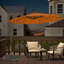 Parasol lumineux en porte-à-faux 9 pi 6 po Aya-Rose-86842542