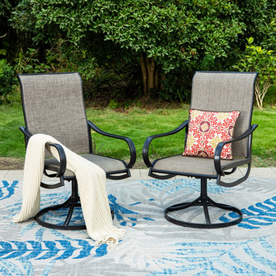 Fauteuil de patio pivotant Alyah