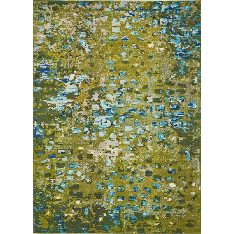 Meadow Abstract Indoor Rug, Rectangle 8' x 11'