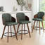 Ensemble de 3 tabourets pivotants Tyandra (ensemble de 3)-1272573000