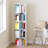 Rotating Bookshelf Tower, 360° Spinning Bookcase Lazy Susan, Revolving Round Carousel For Book Storage, Vertical Turning Spiral Corner Organizer-109334441