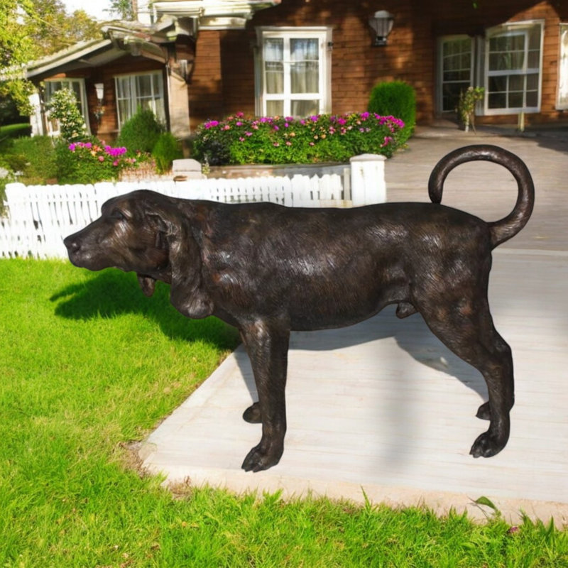 Statue chien Neasa Hound