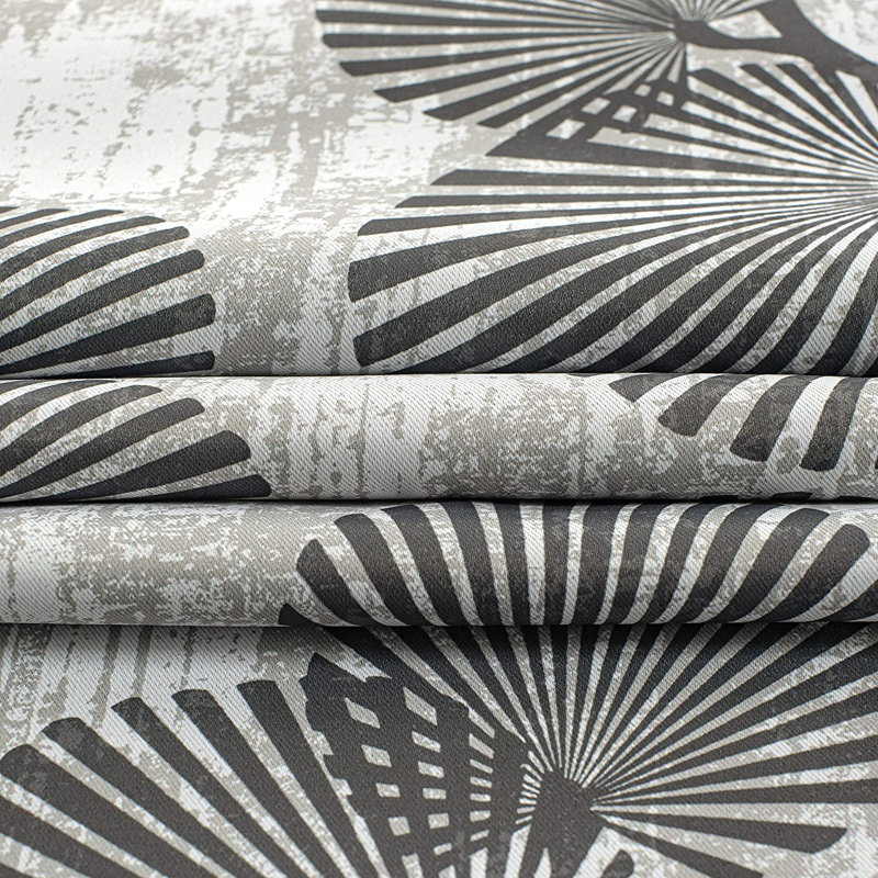 Aliyah-Lilly Blackout Curtain Pair, Gray